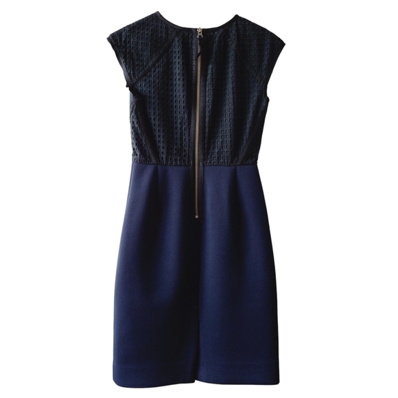 J. Crew Navy Sheath Dress - Picture 2 of 12